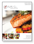 TOTT Seated Dinner Menu
